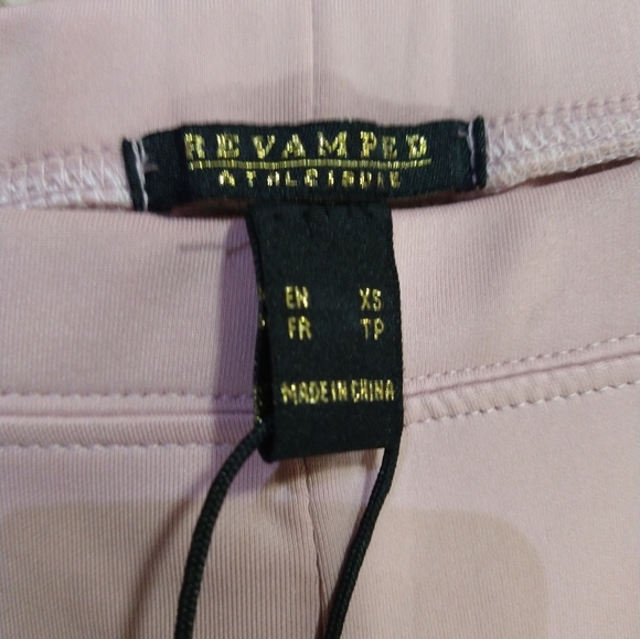 Size X's pink Revamped skinny dress leggings NWT - Picture 9 of 16